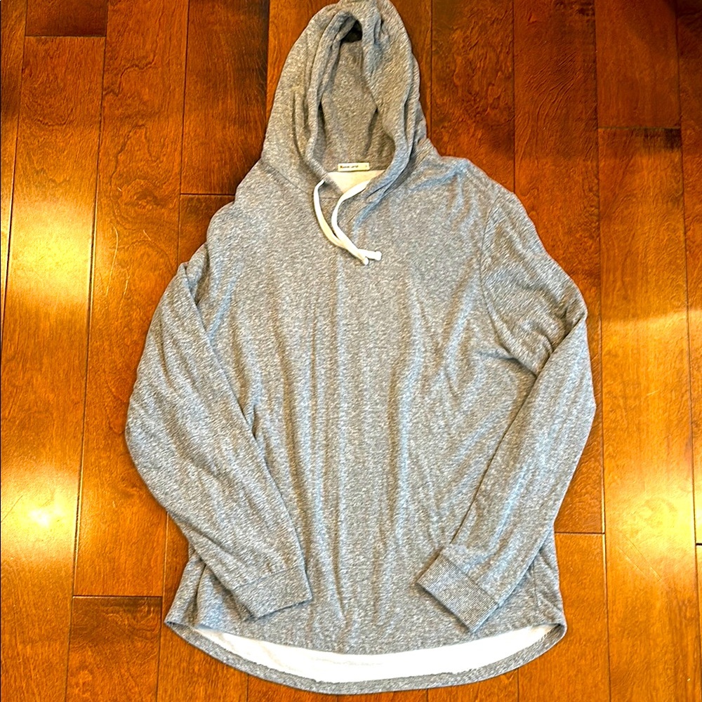 Marine Layer lightweight hoodie. Men’s large. Gray